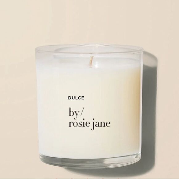 By Rosie Dulce Candle vanilla hinoki wood & nude musk brand nee in box - Picture 2 of 7